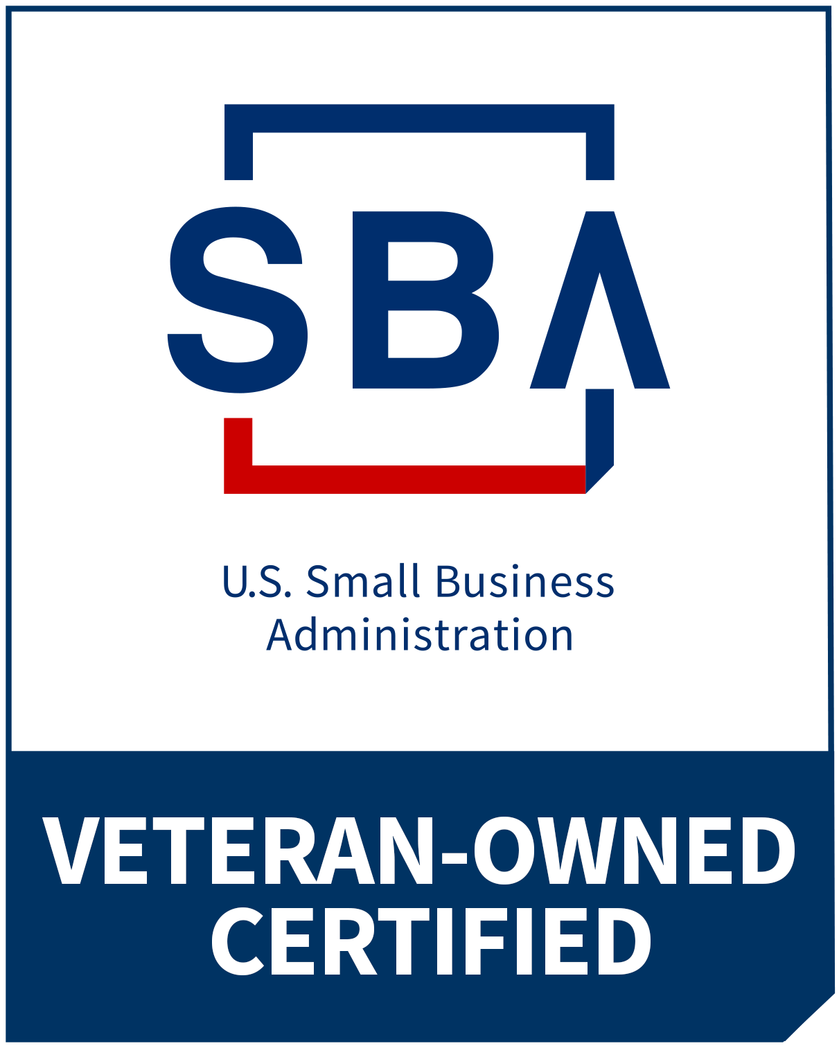 SBA Veteran-Owned Certified badge